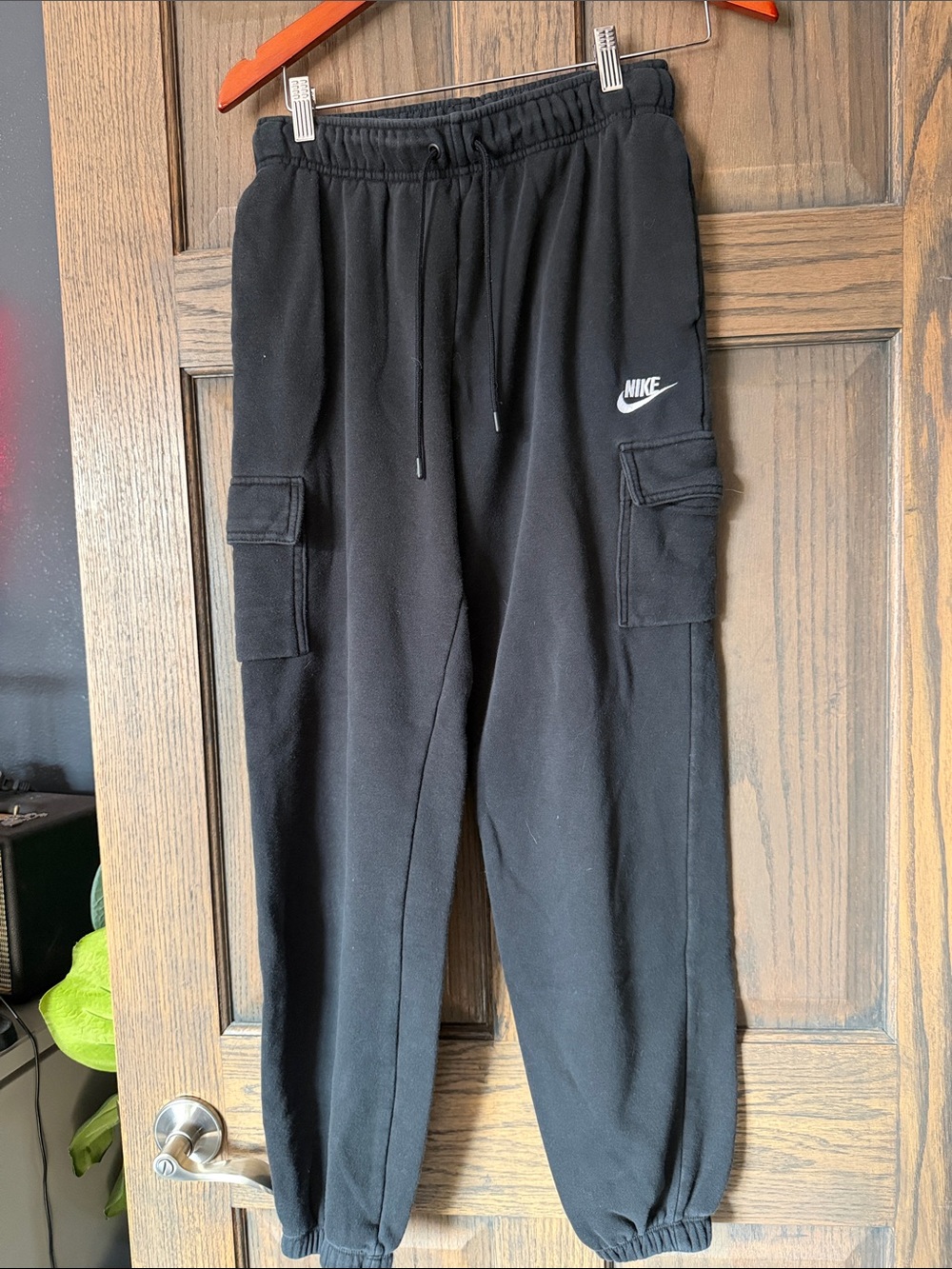 Nike Black Cargo Joggers